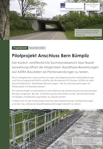 Projektbericht Anschluss Bern Bümpliz